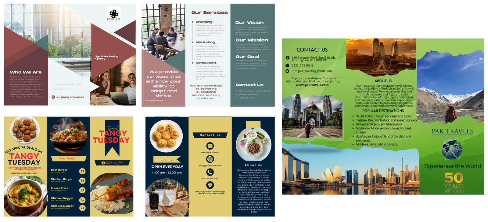 Brochures Design Image