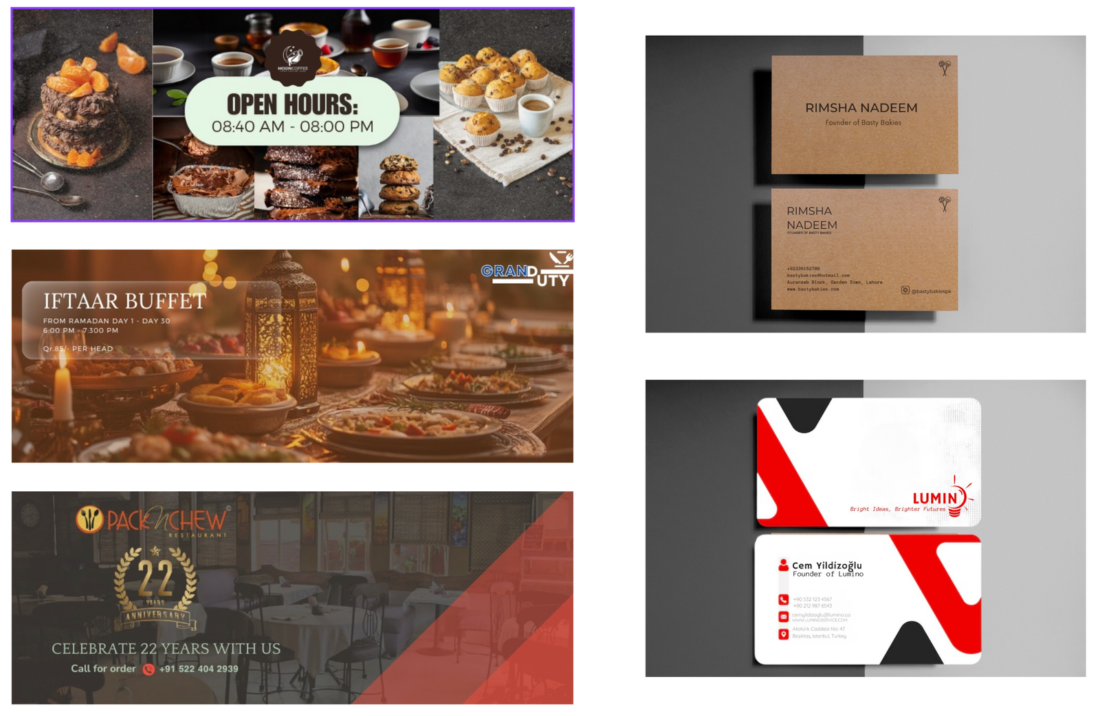 Cover Cards Design Image