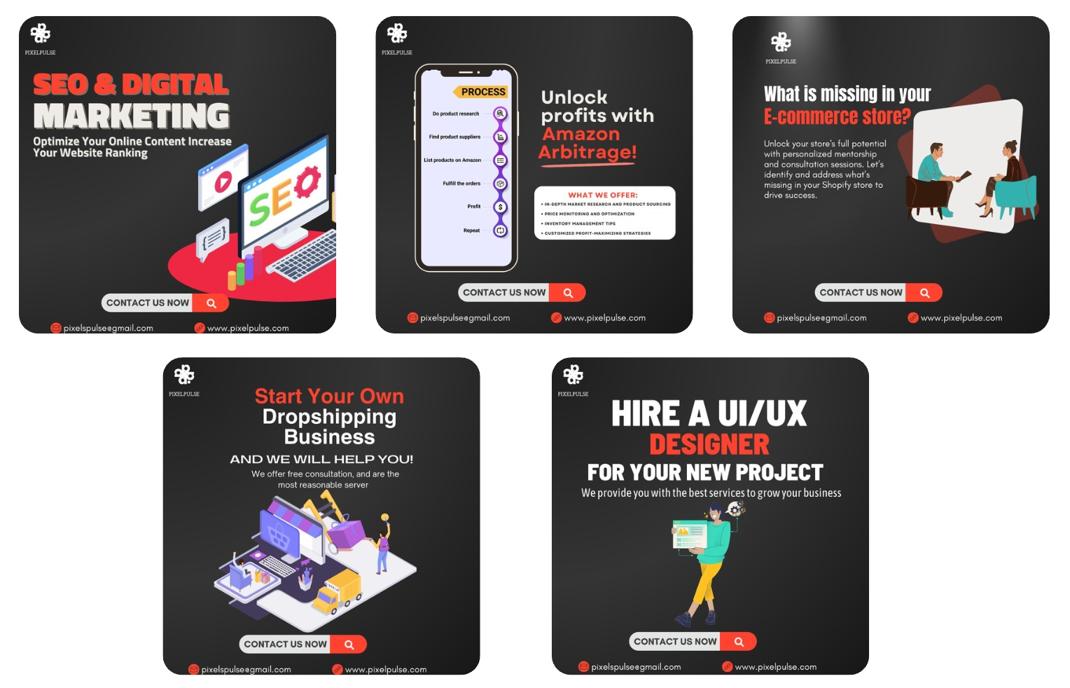 Pixel Pluse Design Image