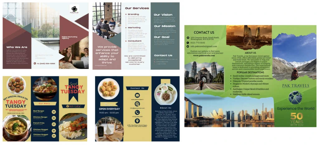 Brochures Portfolio